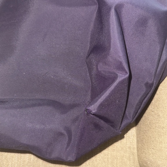 Purple Longchomp Large Le Pliage Tote - Picture 3 of 9